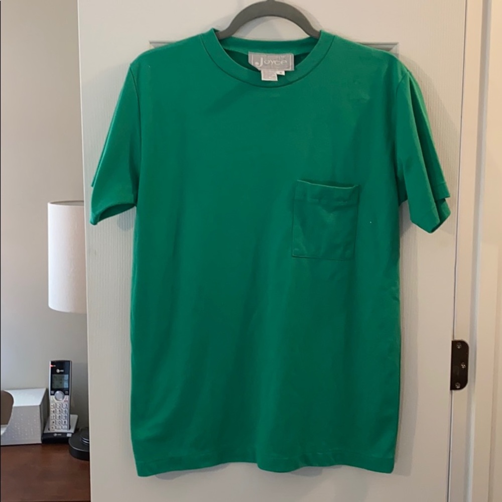 Pocket Tee green vintage single stitch
